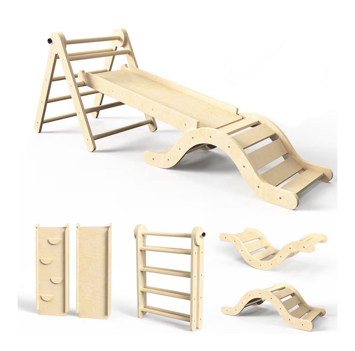 Pikler Climbing set for toddlers kids and babies