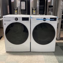 ‼️Front Load Washer And Electric Dryer Laundry Set With Factory Warranty‼️