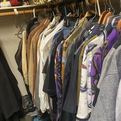Vintage Shirts And Jackets , From The 70s , 80s And 90s .