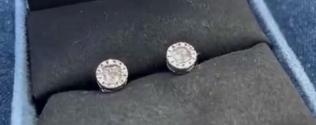 Diamond Lab earrings