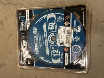 Hercules 12" 60-Tooth Fine Finish Saw Blade