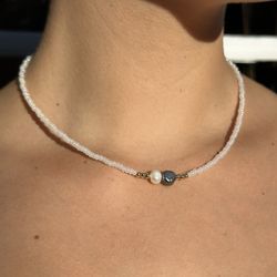 Pearl Necklace Handmade 