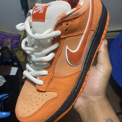 Nike Orange Lobster Dunks 