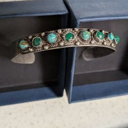 Vintage Jewelry Turquoise Bracelet ✅ Antique Collector's Item 🔥