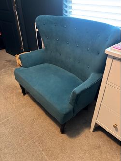 Suede bench