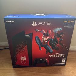 Spider-Man PlayStation 5 Limited Edition Console Disc Version