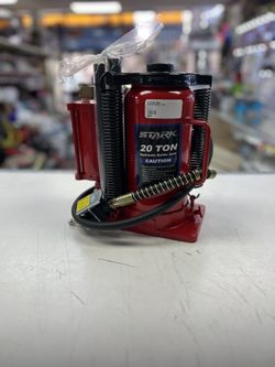 Stark USA 20-Ton Air/Hydraulic Bottle Jack