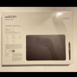 Wacom Intuos Pro Medium Bluetooth Graphics Drawing Tablet - Compatible with Mac OS & Windows -Black