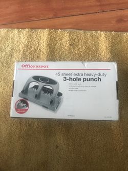 3 hole punch