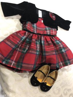 Baby dress like New + shoes New all $10