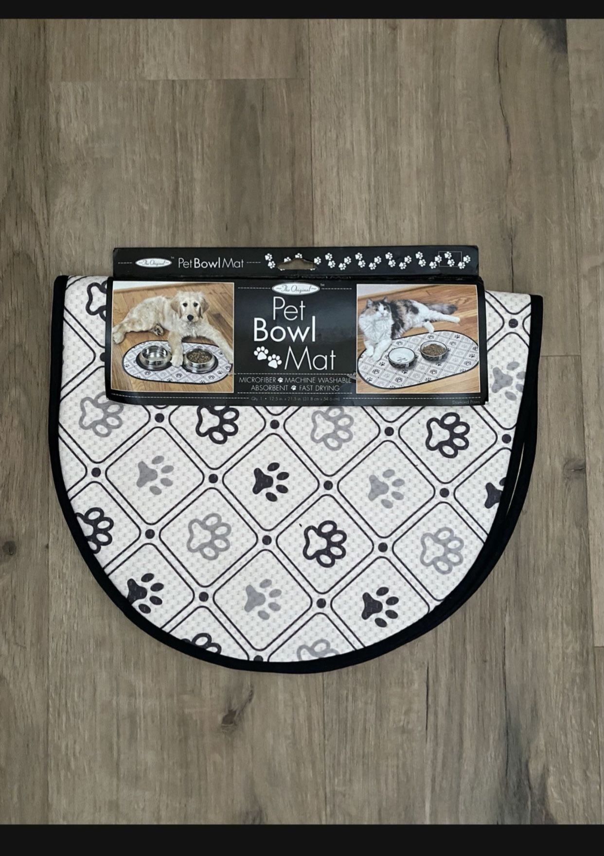 Pet Food Bowl Mat 