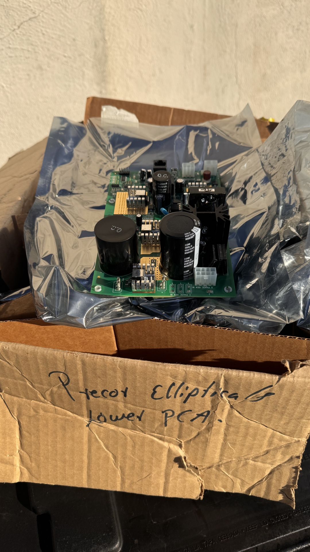 Precor elliptical lower board