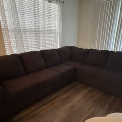 Charcoal Gray Sectional For Sale