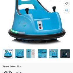 LUIBAS 12V Electric Kids Ride on Bumpin Bumper Car new in box