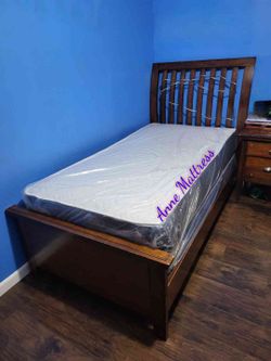NEW TWIN MATTRESS AND BOX SPRING 😉 100% QUALITY & CONFORM 👌