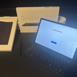 Samsung Galaxy Tab S8, Galaxy S Pen, Keyboard Cover Slim 