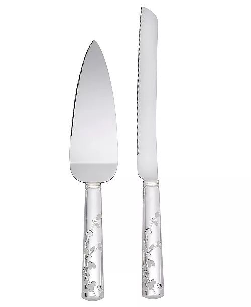 Kate Spade Gardner Street Cake Knife and Server Set