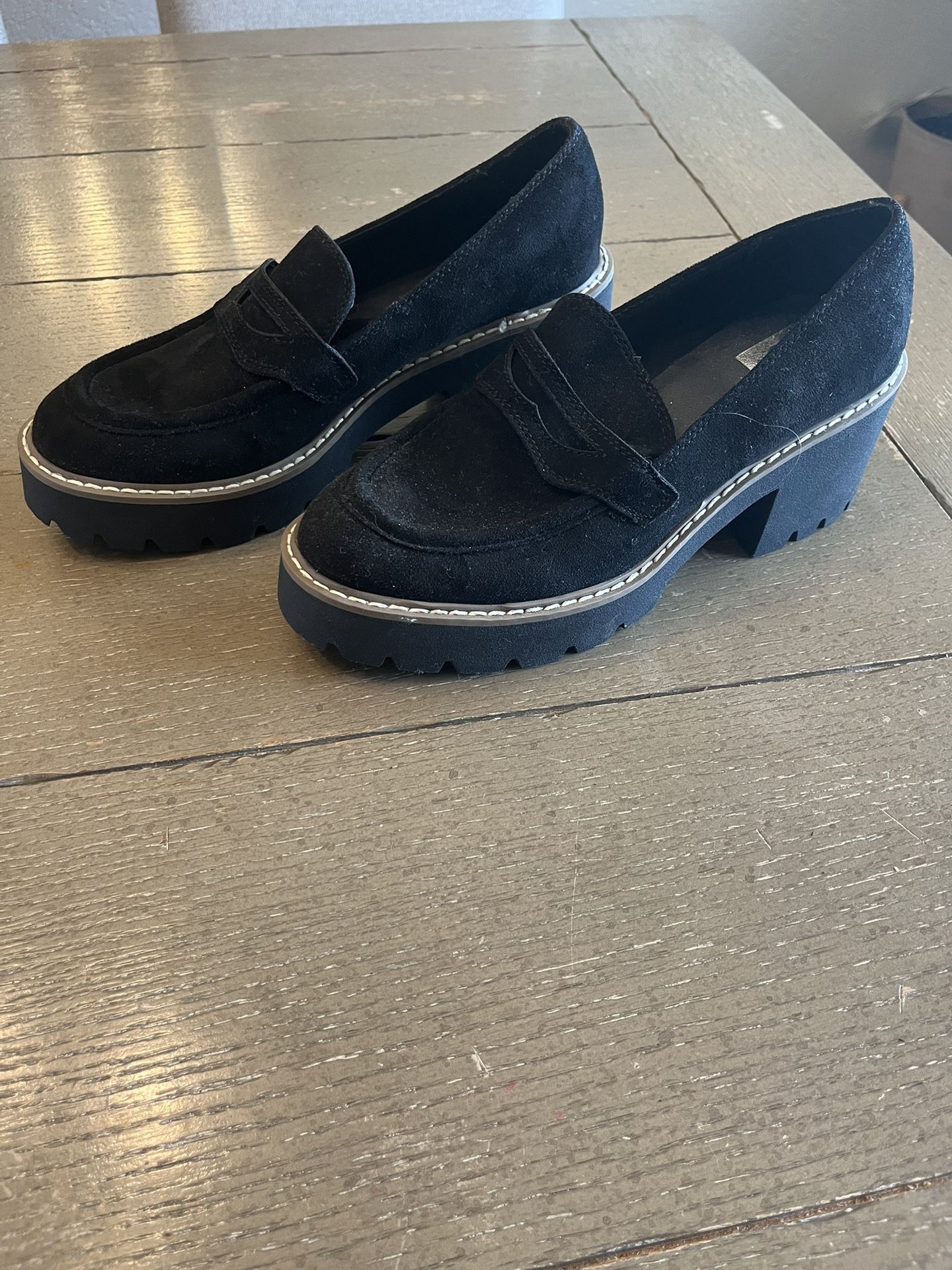 Dolce Vita Suede Platform Loafers