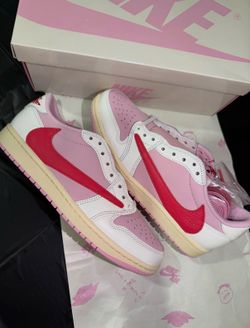 Jordan 1 Low Travis Scott Tropical Pink 9.5M