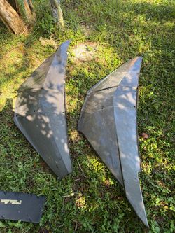 Pair of Metal Fabricated Body Panels
