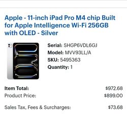 Ipad Pro M4 11