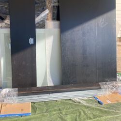 Ikea Pax Wardrobe Units + Ikea Queen Bed- frame