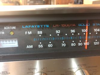 Lafayette stereo receiver