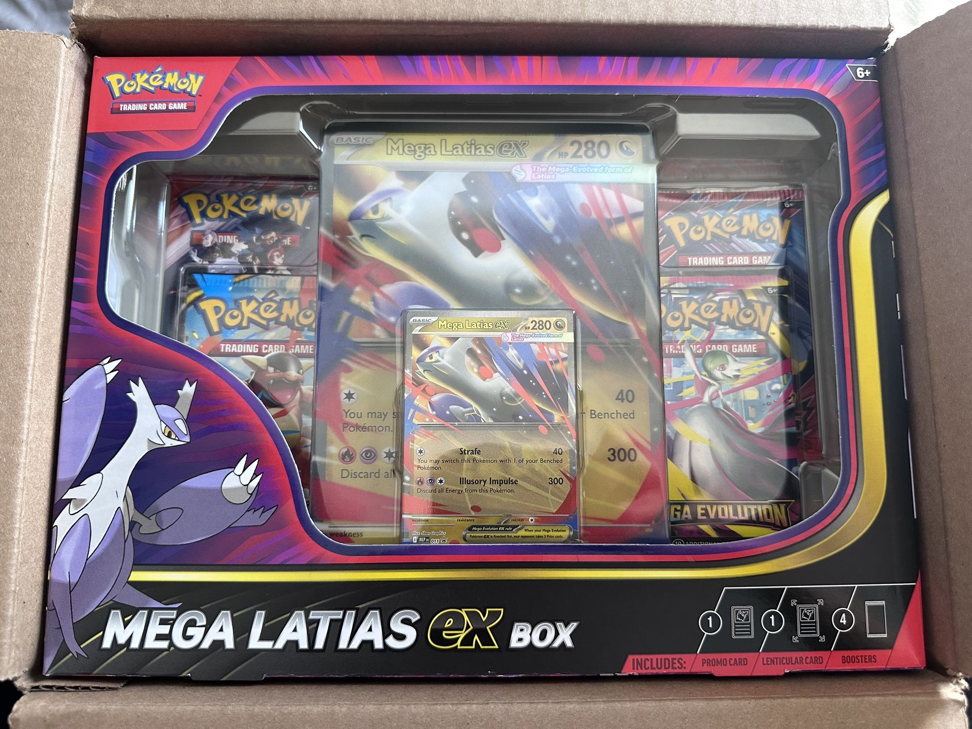 Pokemon Mega Latias EX Box