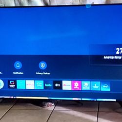 A 55 inch TV Samsung