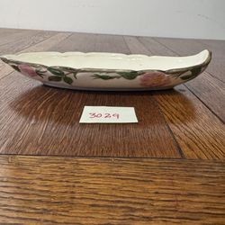 Franciscan Desert Rose VINTAGE relish tray 1949 through 1953 very rare for that age