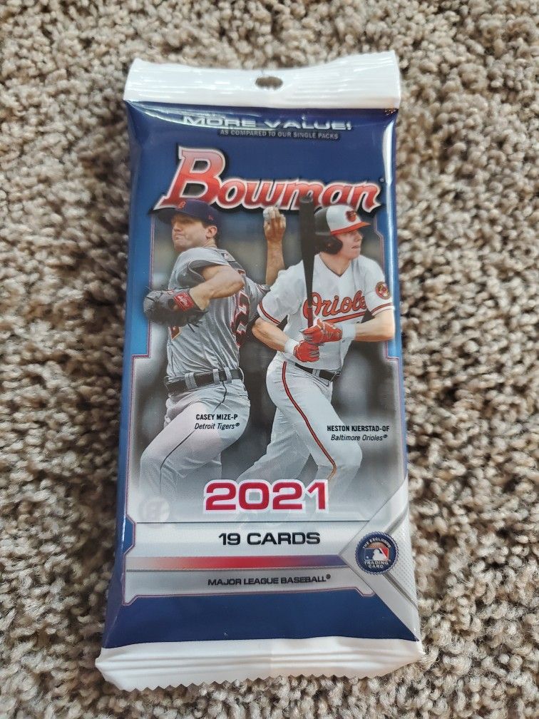 2021 BOWMAN BASEBALL VALUE PACKS