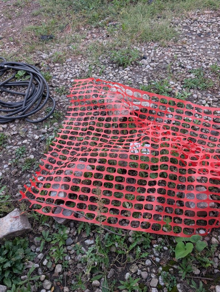 Orange Construction Fence 4 Ft