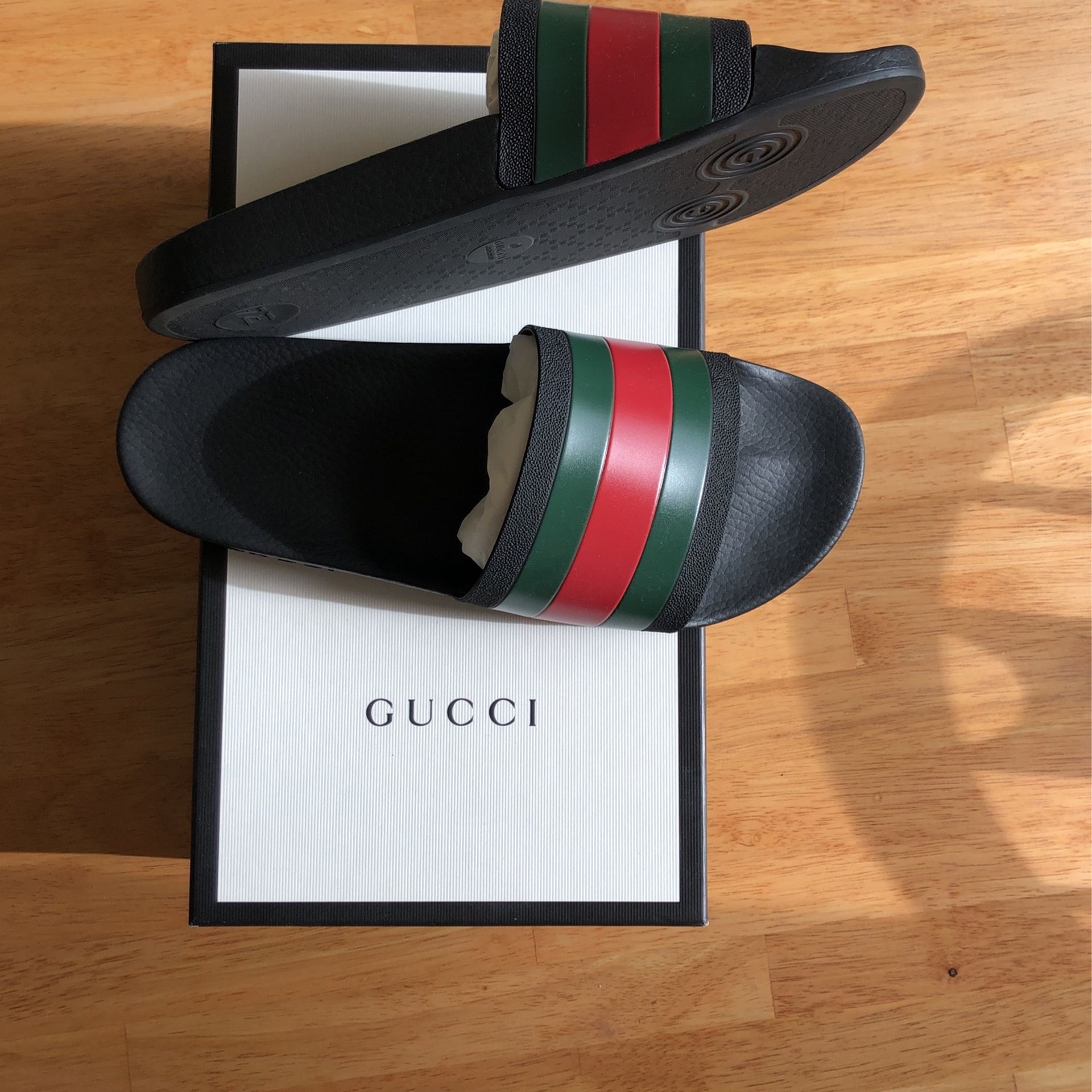 Gucci Slides Men Size 11-12