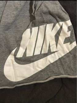 Nike Gray Shorts with Logo