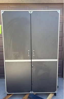 Coleman industrial garage Cabinet