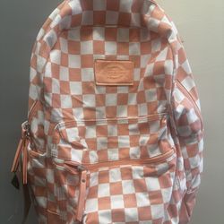 Dickies Pink And White Backpack 