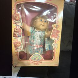 Vintage 1987 New In Box Cabbage Patch Doll Growing Hair Read
