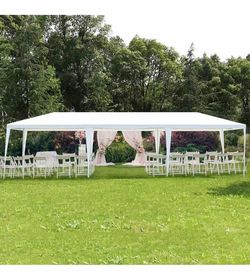 Outdoor Gazebo Canopy Wedding Party Tent Camping Shelter Commercial Instant Shelter Waterproof Tent with Removable Side Walls (10'x30' / 0 Walls)$ 90