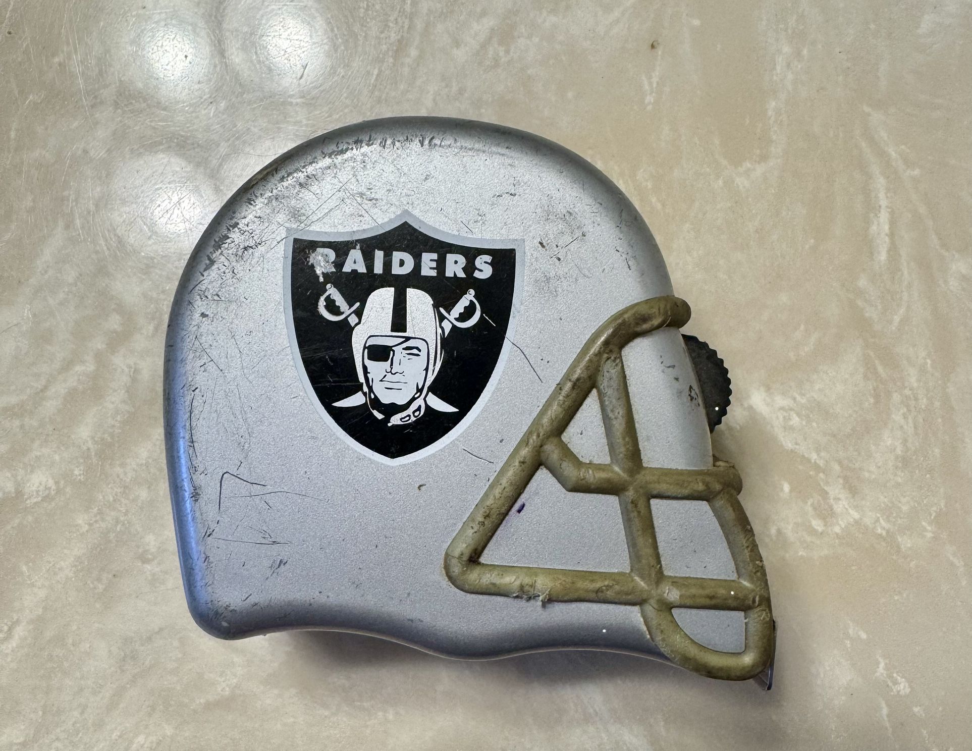 Old Raiders Measuring Tape