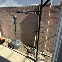 Large Punching Bag With Stand 