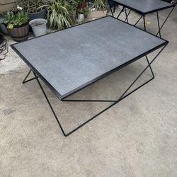 Coffee Table and Matching Side Table