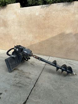 Mini Bobcat Skid Steer Auger 