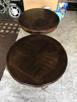 Mesas de madera