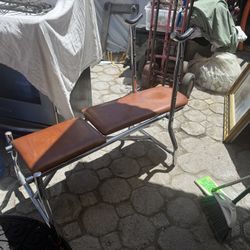 Vintage Exercise Bench 
