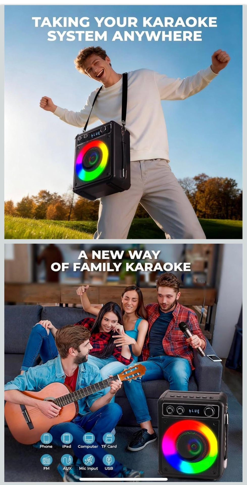 speaker karaoke