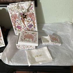 Small Jewelry Dior Boxes & Bag 