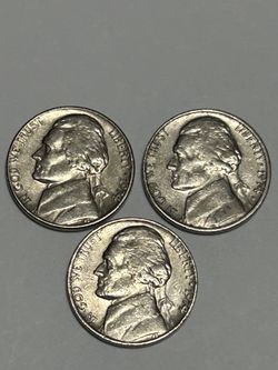 1974 D Jefferson Nickel Lot  of 3