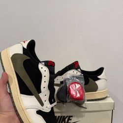 Nike aj1 low Travis Scott Olive Greens Size 7,7.5,8,8.5,9,9.5,10,10.5,11,12 