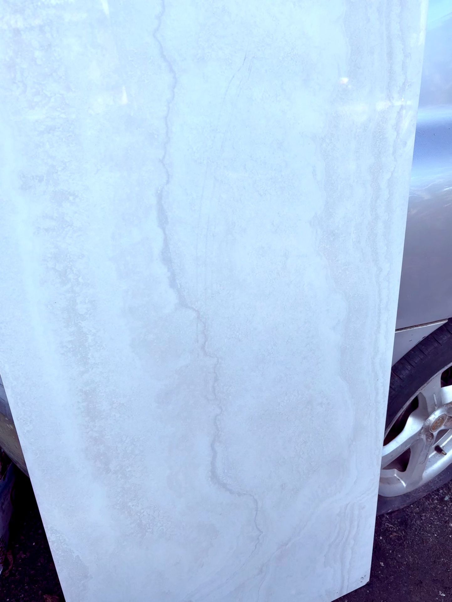 23”x47” Tile Slabs - 3 Full Slabs. 1 3/4 Slab