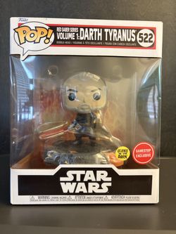 Funko Pop! Star Wars Red Saber Series Volume 1 Set: Darth Sidious, Darth Maul, Savage Opress, Darth Tyranus